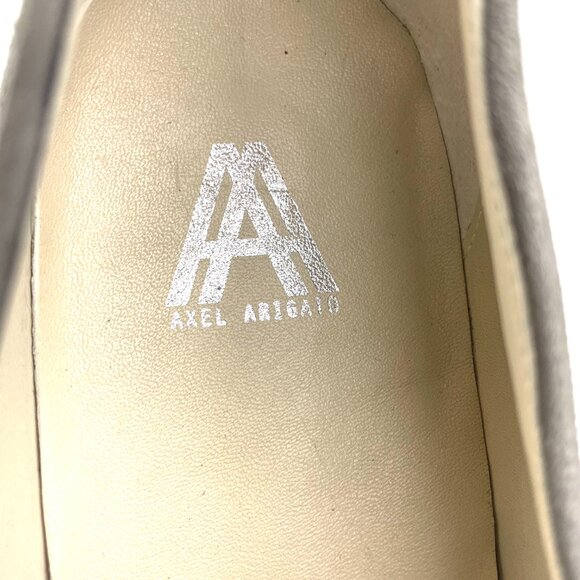 Axel Arigato Men’s Grey Genuine Suede Loafers with Tassels Size US 12 - Picture 13 of 13